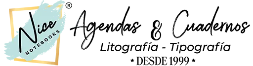 Nice notebook Agendas & cuadernos litografía y tipografía